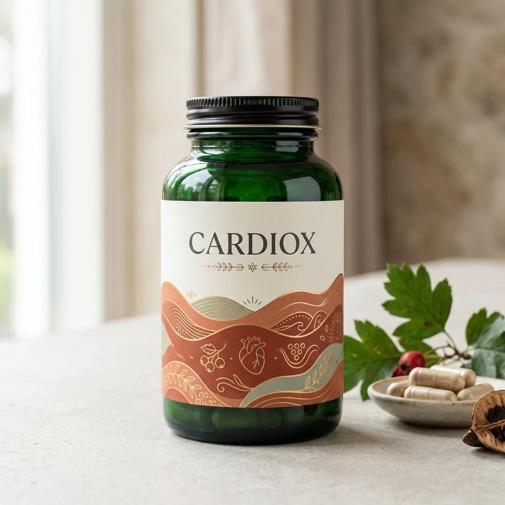 CardioX cardiovascular wellness supplement bottle
